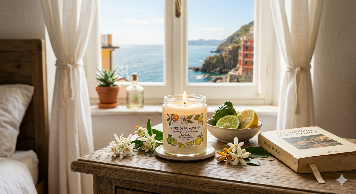 Candela Profumata – Zagara & Vetiver - immagine 3